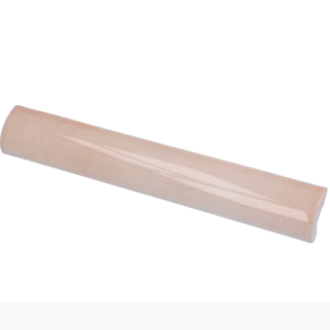     Pencil bullnose aldeia roze glanzend met 1 afgewerkte kant 3 x 20 cm
