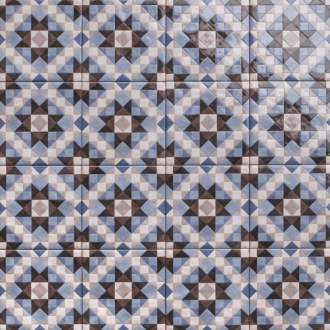     Sterrenbloem blauw glanzend 15 x 15 cm
