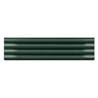    Kustlijn vloed donkergroen glans 5 x 20 cm wandtegels per 0,42m2
