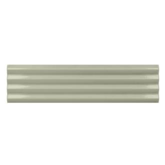     Kustlijn vloed sage groen glans 5 x 20 cm wandtegels per 0,42m2
