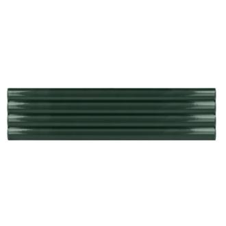     Kustlijn eb donkergroen glans 5 x 20 cm wandtegels per 0,42m2
