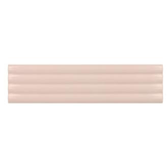     Kustlijn eb lichtroze glans 5 x 20 cm wandtegels per 0,42m2
