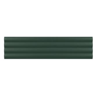    Kustlijn eb donkergroen matt 5 x 20 cm wandtegels per 0,42m2
