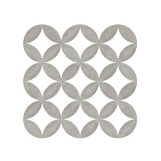     Circle of life grijs wit 20 x 20 cm wand- en vloertegel per m2
