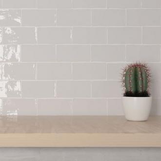     Half Tile lichtgrijs light grey 7,5 x 15 cm per 0,5 m2
