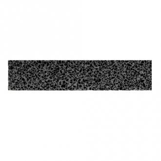     Granito terrazzo plint in de zwarte Mario 7,5 x 40 cm per stuk