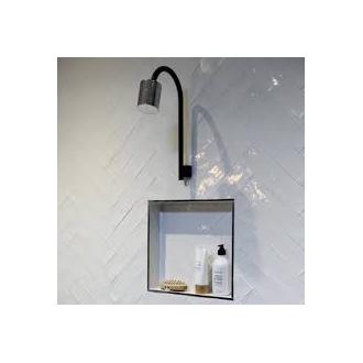     badkamer visgraat Half Tile wit 7,5 x 30 cm per m2
