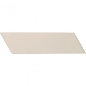     Hongaarse punt chevron creme glanzend wandtegel Rechts 18,6 x 5,2 cm per 0,5 m2
