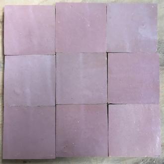     Zelliges Qarmida roze 05 gemêleerd 10 x 10 cm per 0,5 m2
