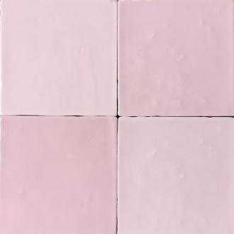     Nougat pink mix roze wandtegelmix in 11,5 x 11,5 cm per 0,4 m2